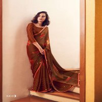 SR BRAND SAREE WHOLESALER IN SURAT SR JANKI VOL 2 VELVET CHIFFON SARIS ONLINE
