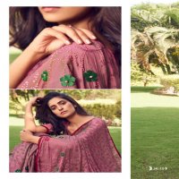 SR BRAND SAREE WHOLESALER IN SURAT SR JANKI VOL 2 VELVET CHIFFON SARIS ONLINE