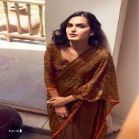 SR BRAND SAREE WHOLESALER IN SURAT SR JANKI VOL 2 VELVET CHIFFON SARIS ONLINE