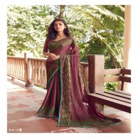 SR BRAND SAREE WHOLESALER IN SURAT SR JANKI VOL 2 VELVET CHIFFON SARIS ONLINE