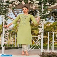 SYASII MAGICAL BEAUTY RAYON COTTON KURTA WITH PANT COLLECTION