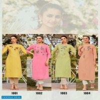 SYASII MAGICAL BEAUTY RAYON COTTON KURTA WITH PANT COLLECTION