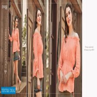 SYASII PRESENT SUMMER BEAUTY DESIGNER GIRLS JEANS SHORT TOP SHORT KURTIS
