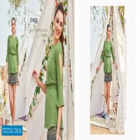 SYASII PRESENT SUMMER BEAUTY DESIGNER GIRLS JEANS SHORT TOP SHORT KURTIS