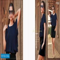 SYASII PRESENT SUMMER BEAUTY DESIGNER GIRLS JEANS SHORT TOP SHORT KURTIS