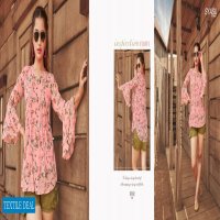SYASII PRESENT SUMMER BEAUTY DESIGNER GIRLS JEANS SHORT TOP SHORT KURTIS