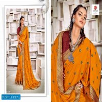 Seemaya Mahi Wholesale Vichitra Silk Ethnic Sarees