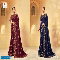 Seemaya Manmohinee Wholesale Shopping Vichitra Silk Ethnic Saree