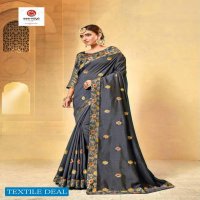 Seemaya Manmohinee Wholesale Shopping Vichitra Silk Ethnic Saree