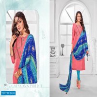 Shagun Bandhej Crush Wholesale Bandhani Dress Material