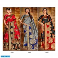 Shakunt Pankti Wholesale Shopping Silk Based Saree Blouse