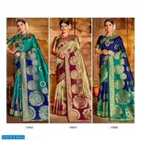 Shakunt Pankti Wholesale Shopping Silk Based Saree Blouse