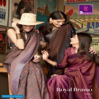 Shangrila The Royal brasso Vol-3 Wholesale Shopping Fancy Sarees