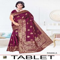 TABLET BY RANJNA SAREE KASUAL WEAR SILK SAREE COLLECTION