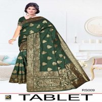 TABLET BY RANJNA SAREE KASUAL WEAR SILK SAREE COLLECTION