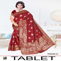 TABLET BY RANJNA SAREE KASUAL WEAR SILK SAREE COLLECTION