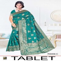TABLET BY RANJNA SAREE KASUAL WEAR SILK SAREE COLLECTION