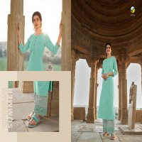 TUMBAA VINTAGE BY VINAY COTTON KURTI WITH PANT CLASSY LOOK COLLECTION