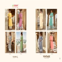 TUMBAA VINTAGE BY VINAY COTTON KURTI WITH PANT CLASSY LOOK COLLECTION