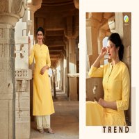 TUMBAA VINTAGE BY VINAY COTTON KURTI WITH PANT CLASSY LOOK COLLECTION
