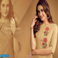 TZU Nisha Wholesale Shopping Full Stitch Kurtis