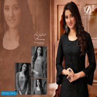 TZU Victoria Vol-4 Wholesale Cotton Slub Kurti With Plazzo