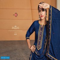 Triple A Khwab Modal Satin Embroidered Dress Material