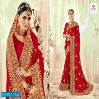 Triveni Bandhan Wholesale wedding Special Colour Sarees