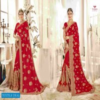 Triveni Bandhan Wholesale wedding Special Colour Sarees