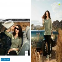 VINAY FASHION PRESENTS ONLY TOP RAYON SLUB PRINT JEANS SHORT TOPS FOR GIRLS