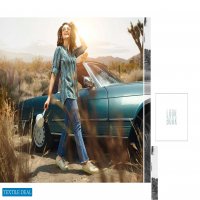 VINAY FASHION PRESENTS ONLY TOP RAYON SLUB PRINT JEANS SHORT TOPS FOR GIRLS