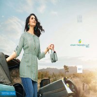 VINAY FASHION PRESENTS ONLY TOP RAYON SLUB PRINT JEANS SHORT TOPS FOR GIRLS