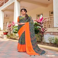 VISCOSE PRINT VOL 7 BY VINAMRA DAILY WEAR INDIAN STYLISH FANCY SAREE