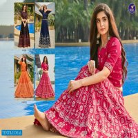 VITARA MAGIC VOL 10 IMPORTANT SILK CROP TOP WITH SKIRT COLLECTION