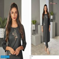 Vamika Amour Wholesale Long Kurti With Pant Catalog