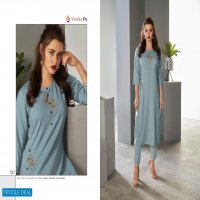 Vamika Amour Wholesale Long Kurti With Pant Catalog