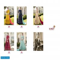 Vamika Elegant Designer Hand Work Full Stitched Gowns Catalog