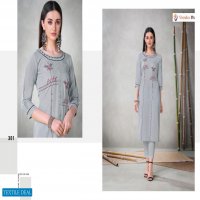 Vamika Mahira Wholesale Reyon Fabrics Kurti Catalog