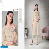 Vamika Mahira Wholesale Reyon Fabrics Kurti Catalog