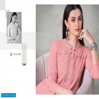 Vamika Mahira Wholesale Reyon Fabrics Kurti Catalog