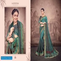 Vedic Vritika Wholesale Rimzim Silk Fabrics Sarees
