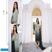 Vinay Magical Brasso Vol-9 Wholesale Straight Salwar Kameez