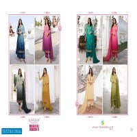 Vinay Magical Brasso Vol-9 Wholesale Straight Salwar Kameez