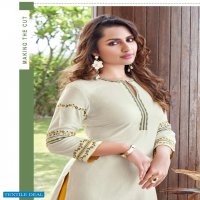 WOOGLEE PRESENT SAKSHI RAYON FANCY HANDWORK DESIGNER KURTIS
