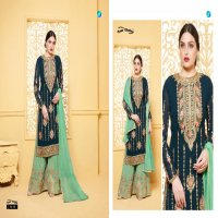 YOUR CHOICE GLORINA VOL 3 GEORGETTE SHARARA STYLE SALWAR SUIT BUY WHOLESALE IN INDIA