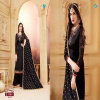 YOUR CHOICE NAAZ SATIN GEORGETTE DESIGNER SALWAR SUIT TRADER