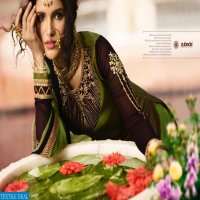ZUBEDA AZZAA SATIN GEORGETTE PARTY WEAR INDIAN DESIGNER LEHENGA STYLE SUIT SUPPLIER
