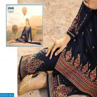ZUBEDA LAUNCH FIZAA SATIN GEORGETTE EXCLUSIVE SUIT DEALER IN SURAT