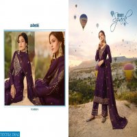 ZUBEDA LAUNCH FIZAA SATIN GEORGETTE EXCLUSIVE SUIT DEALER IN SURAT