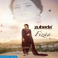 ZUBEDA LAUNCH FIZAA SATIN GEORGETTE EXCLUSIVE SUIT DEALER IN SURAT